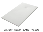 Shower tray, top of the range, 65 to 210 x 65 to 120 cm wide, full resin, smooth non-slip finish PN18, 5-year guarantee, free fast delivery